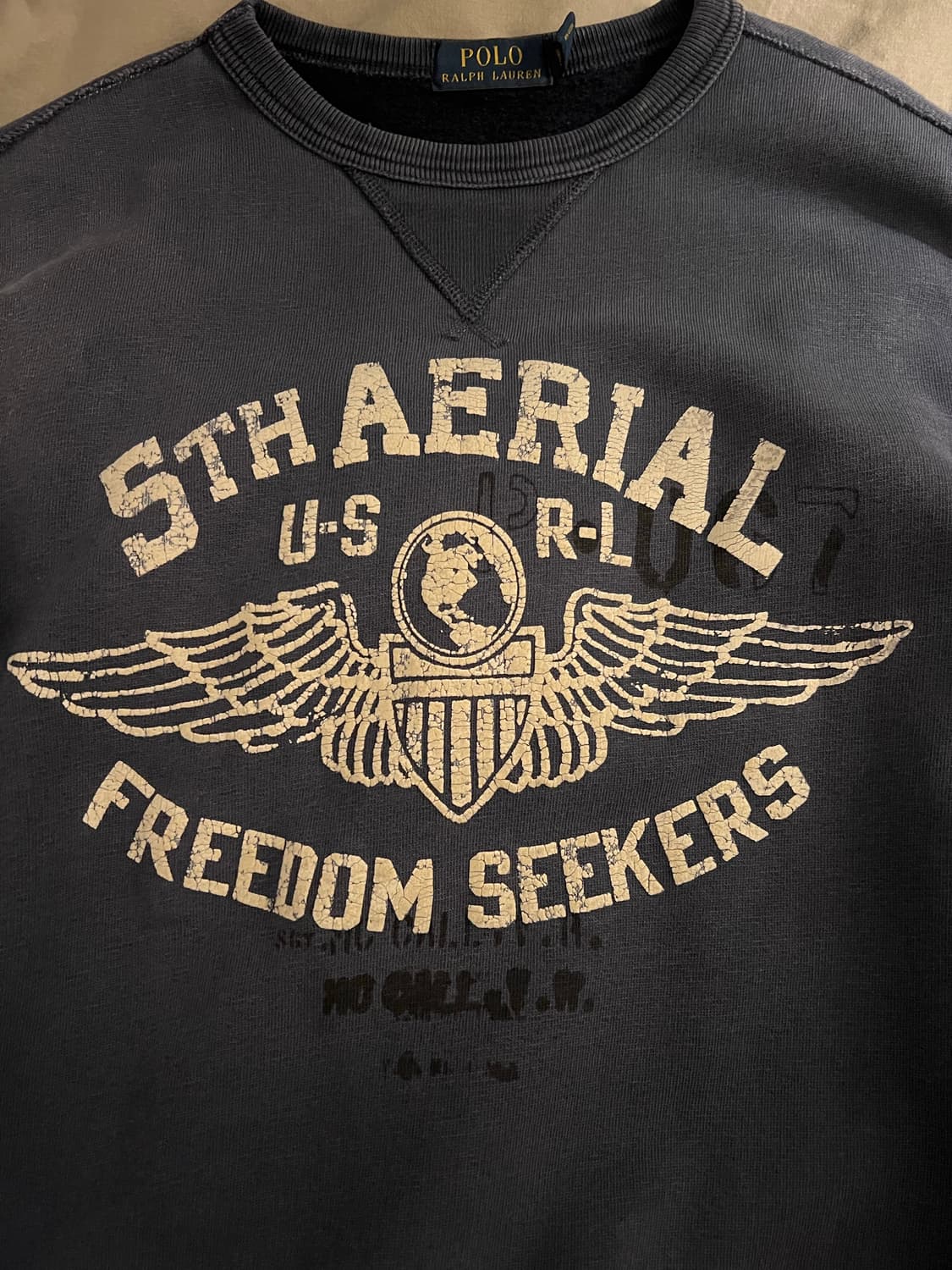 폴로 랄프로렌 RL 워싱 맨투맨 s 상품이미지2