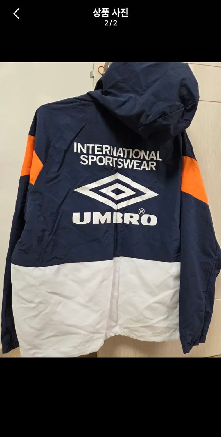 엄브로 아노락 후드 바람막이 상품이미지2