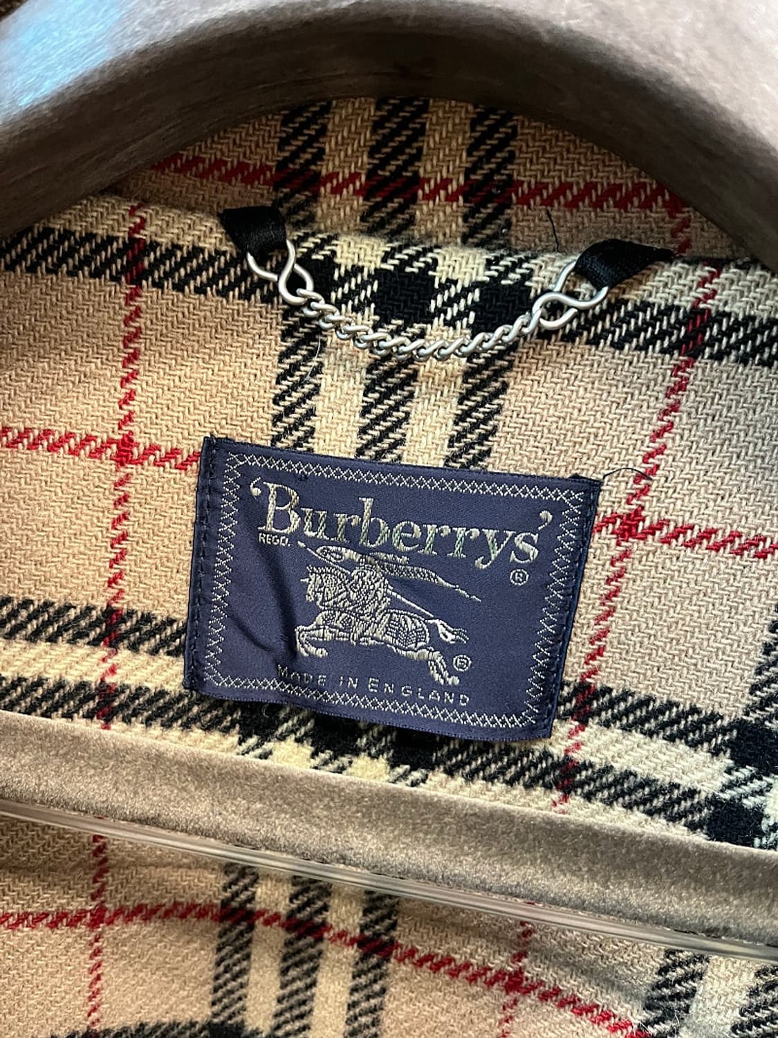 100) 버버리 울 더플코트  상품이미지4