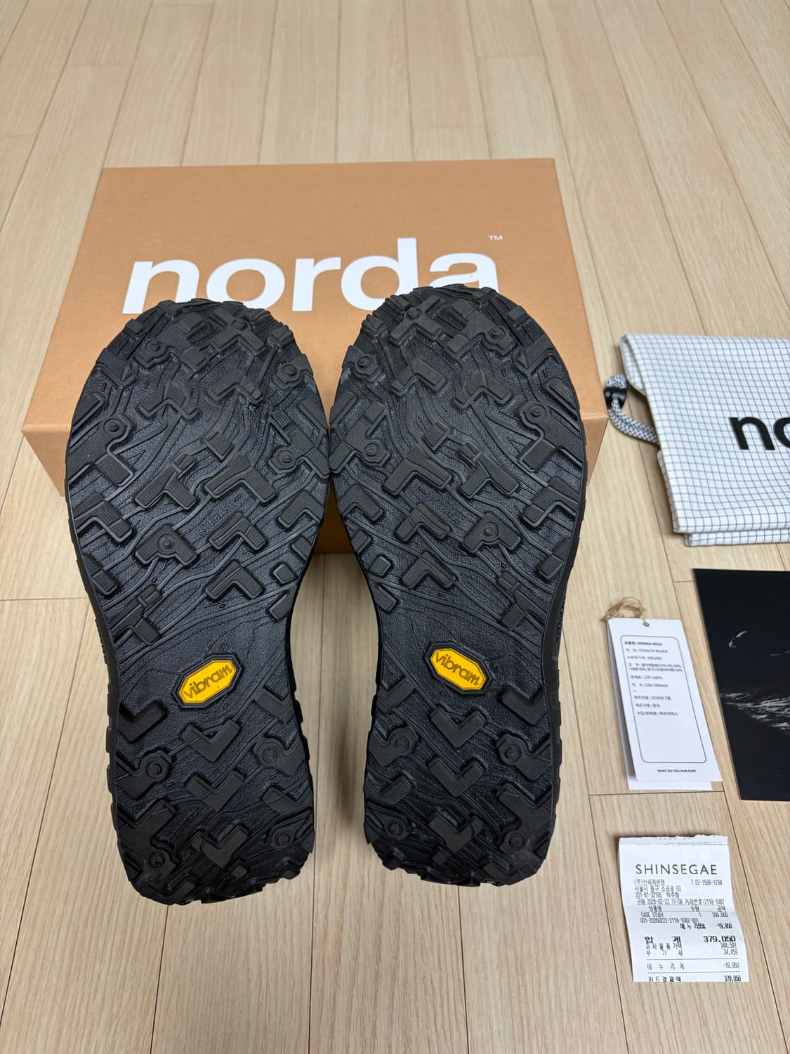 노다 Norda 001A / 스텔스 블랙 / 270 / 새상품 상품이미지5