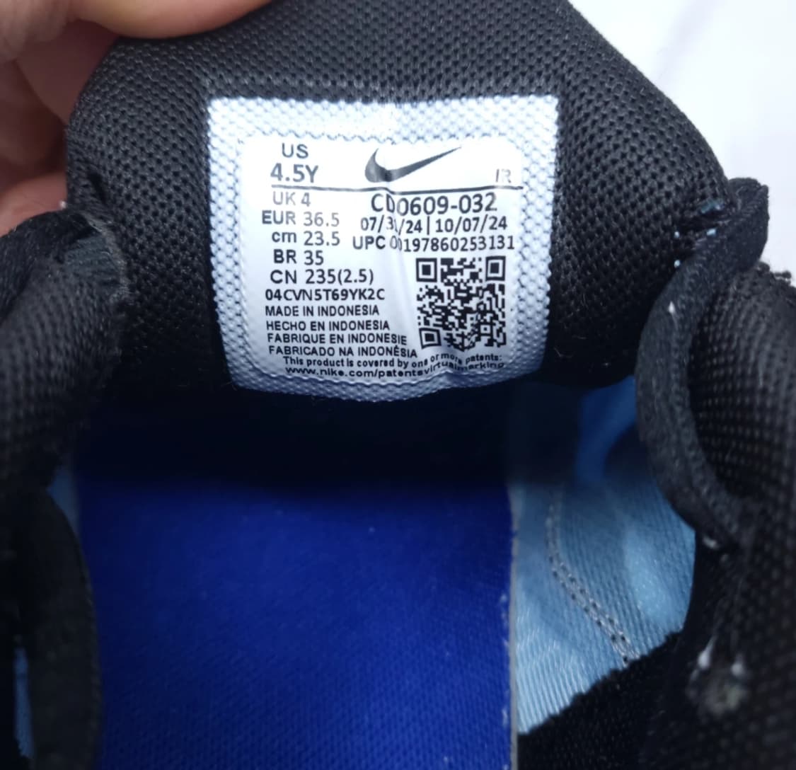 나이키 에어맥스 플러스 파랑 235mm 상품이미지10