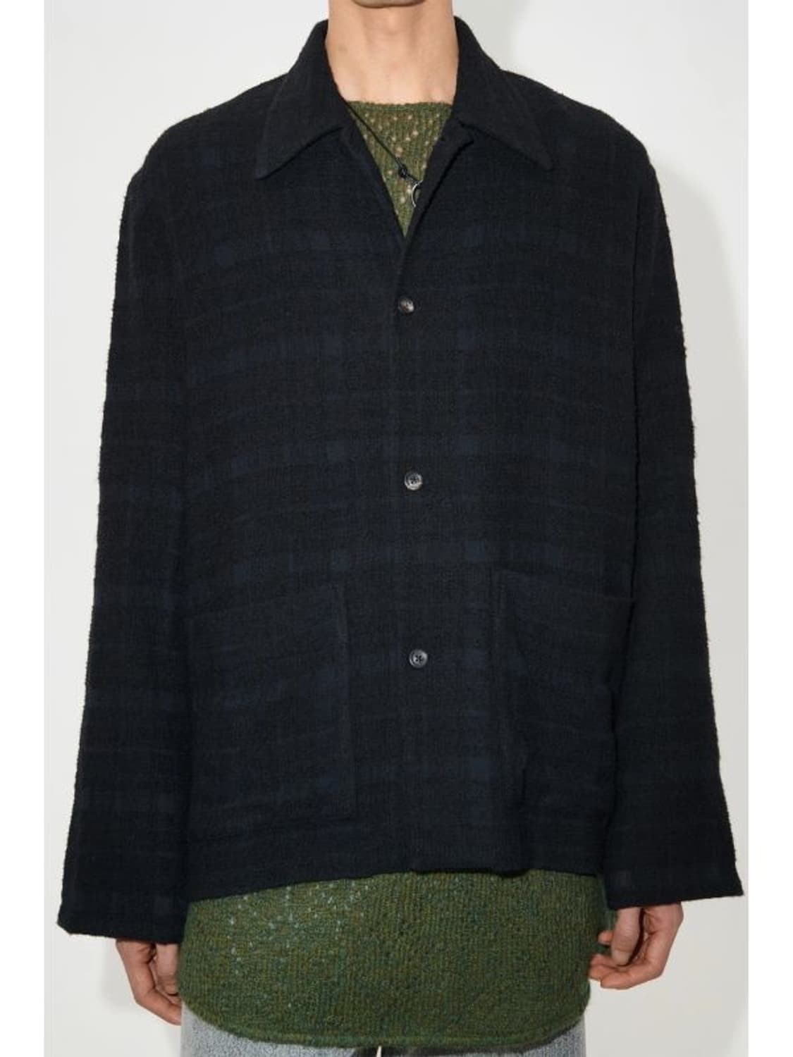 아워레가시 헤븐 자켓 판코우 체크 블랙 상품이미지1