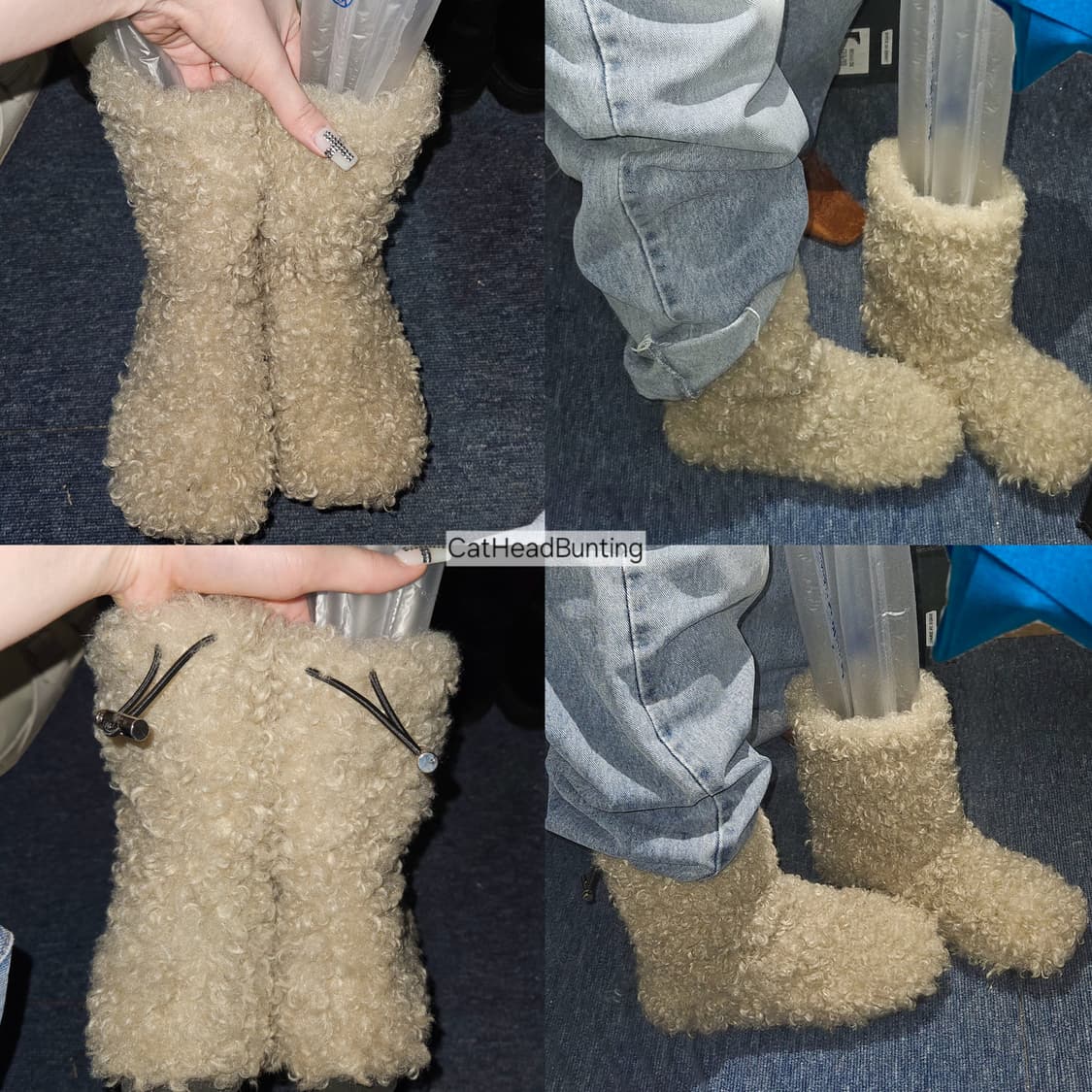 착샷O_시어링 퍼 뽀글이 양털 부츠 상품이미지8