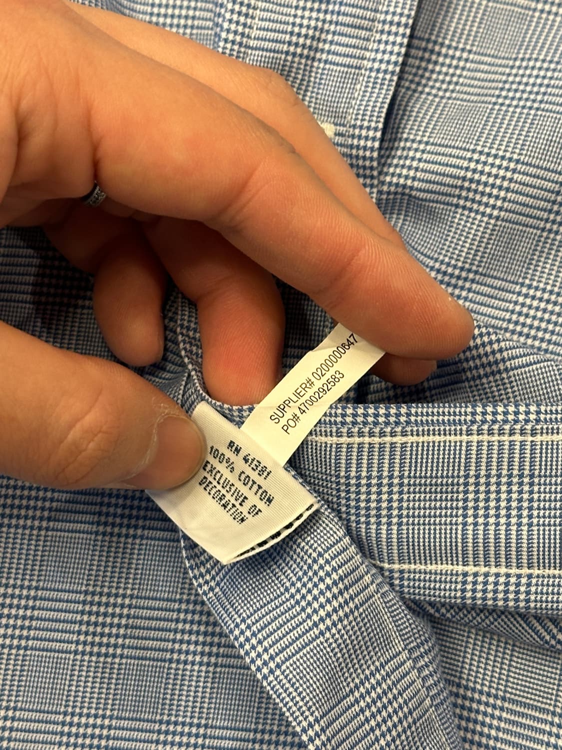 폴로 랄프로렌 체크 셔츠 XL 상품이미지8