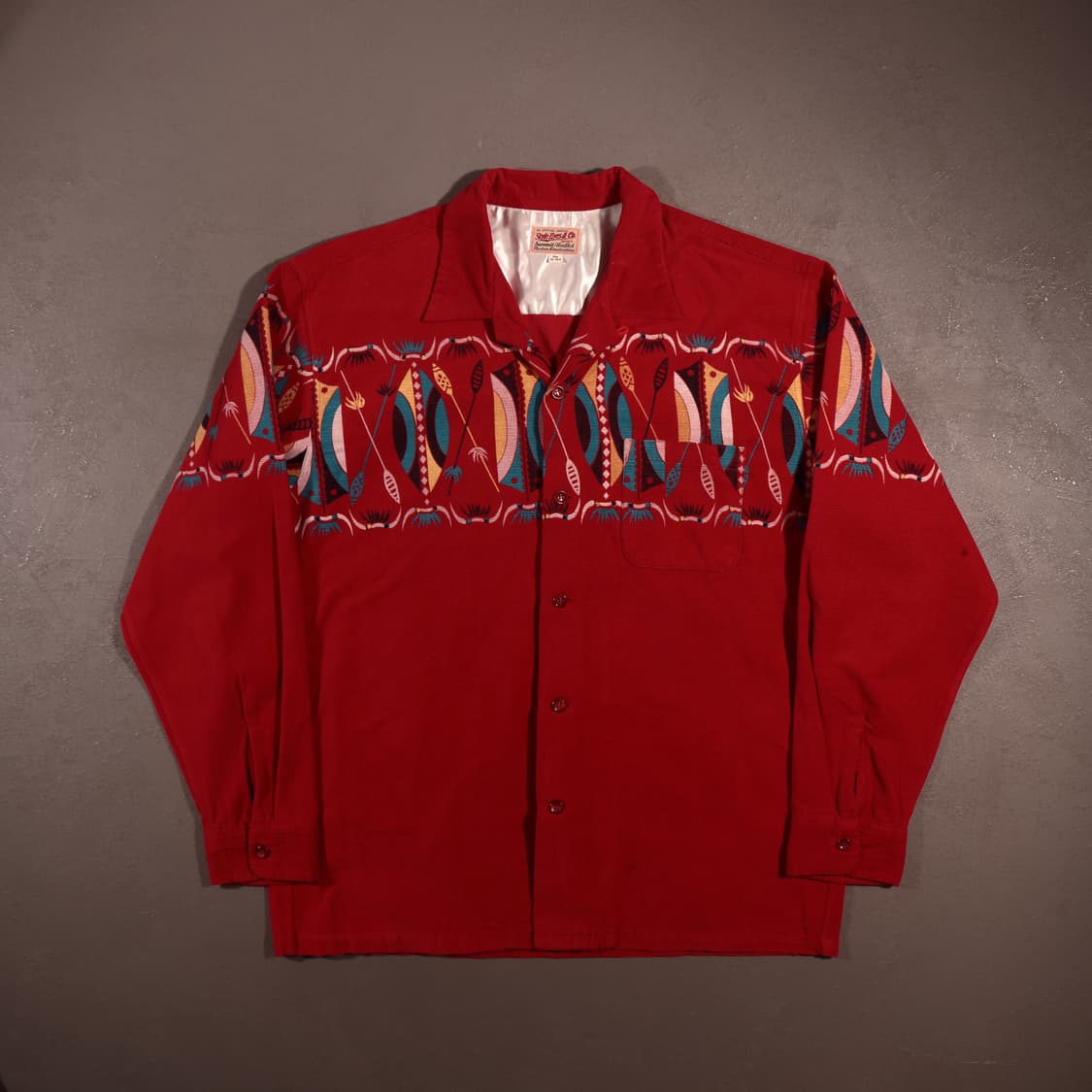 토요앤터프라이즈 아즈텍 코듀로이 셔츠 상품이미지1