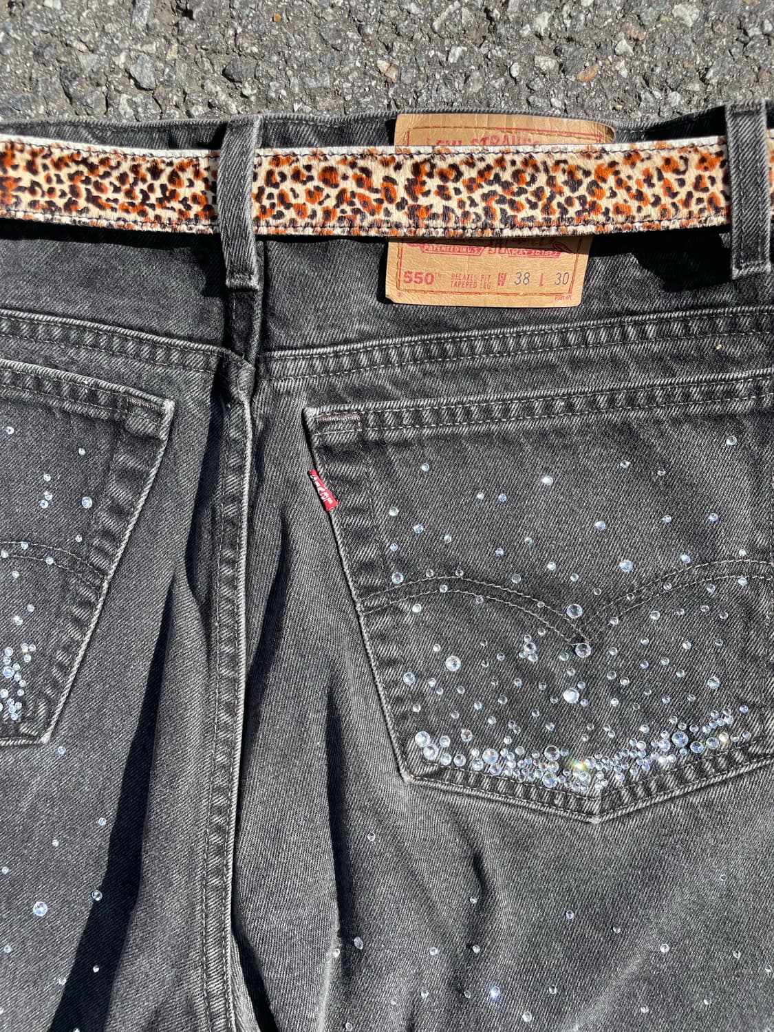 Vintage Levi’s 550 rhinestone 버뮤다 쇼츠 상품이미지3