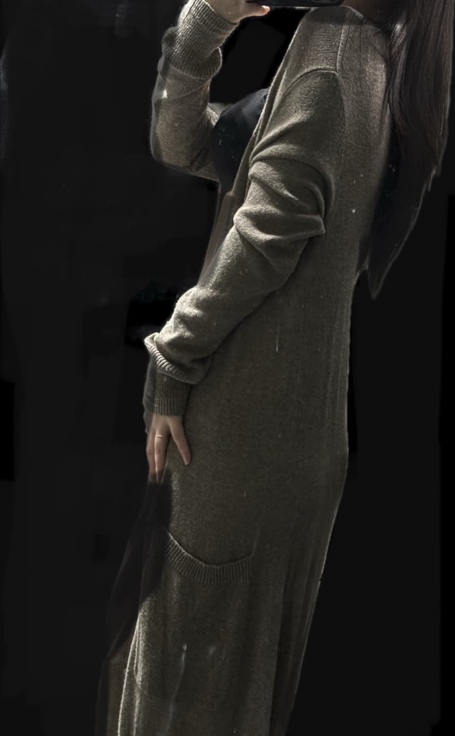 g.o.a GOA 고아 맥시 가디건 롱가디건 와투케 펑크 상품이미지3