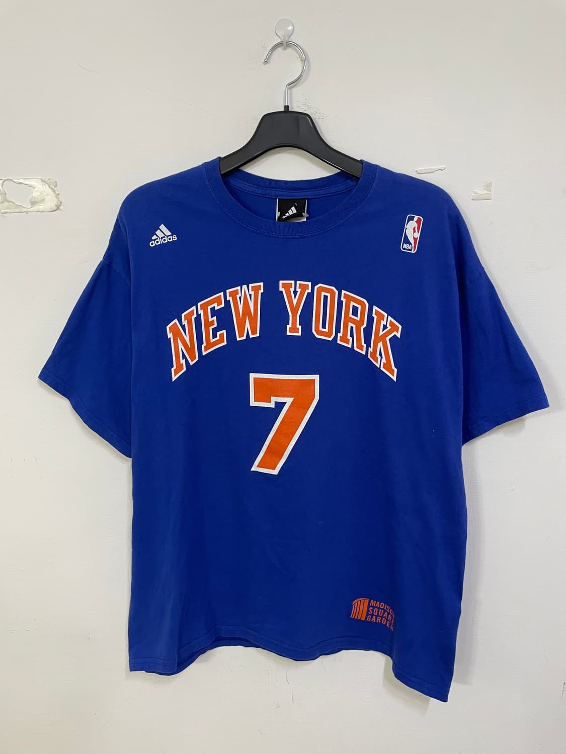 아디다스 NBA 뉴욕 닉스 반팔 티셔츠 상품이미지2