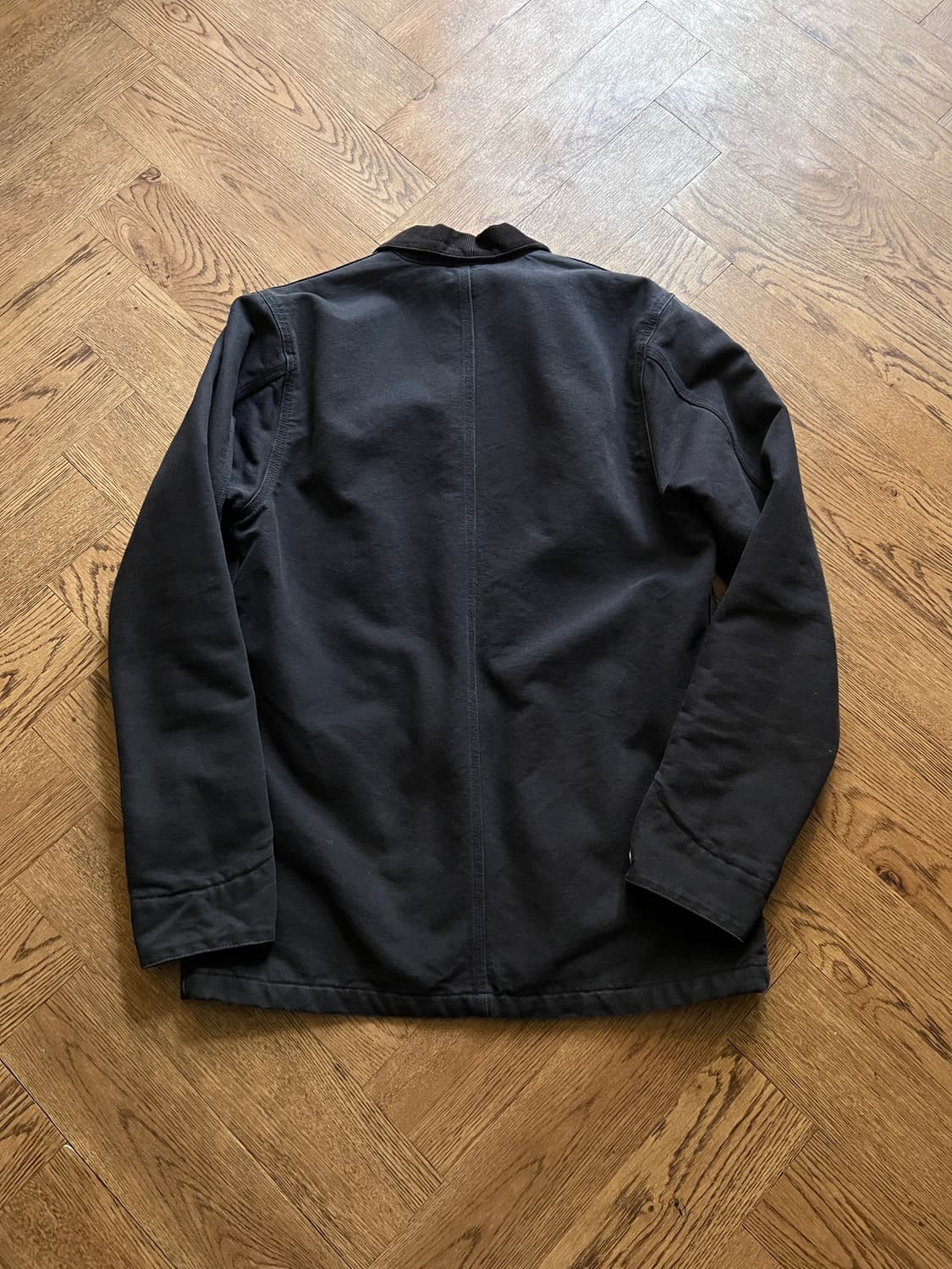 [M]칼하트 WIP X 스투시 15FW 네이비 초어 자켓 상품이미지7