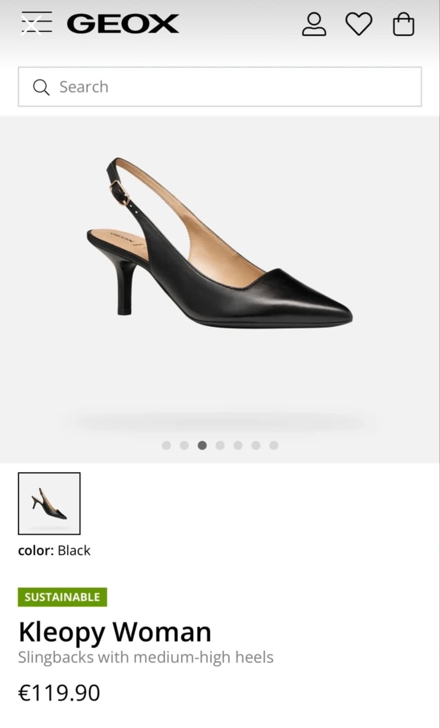 GEOX 슬링백 구두 상품이미지4