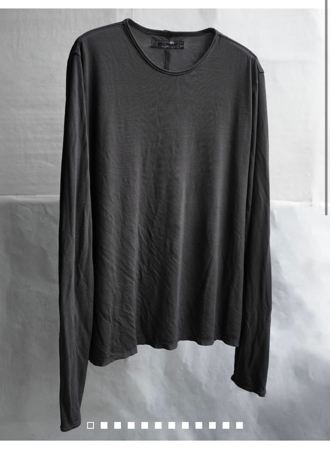 blackmerle bamboo longsleeve / shadow 상품이미지1