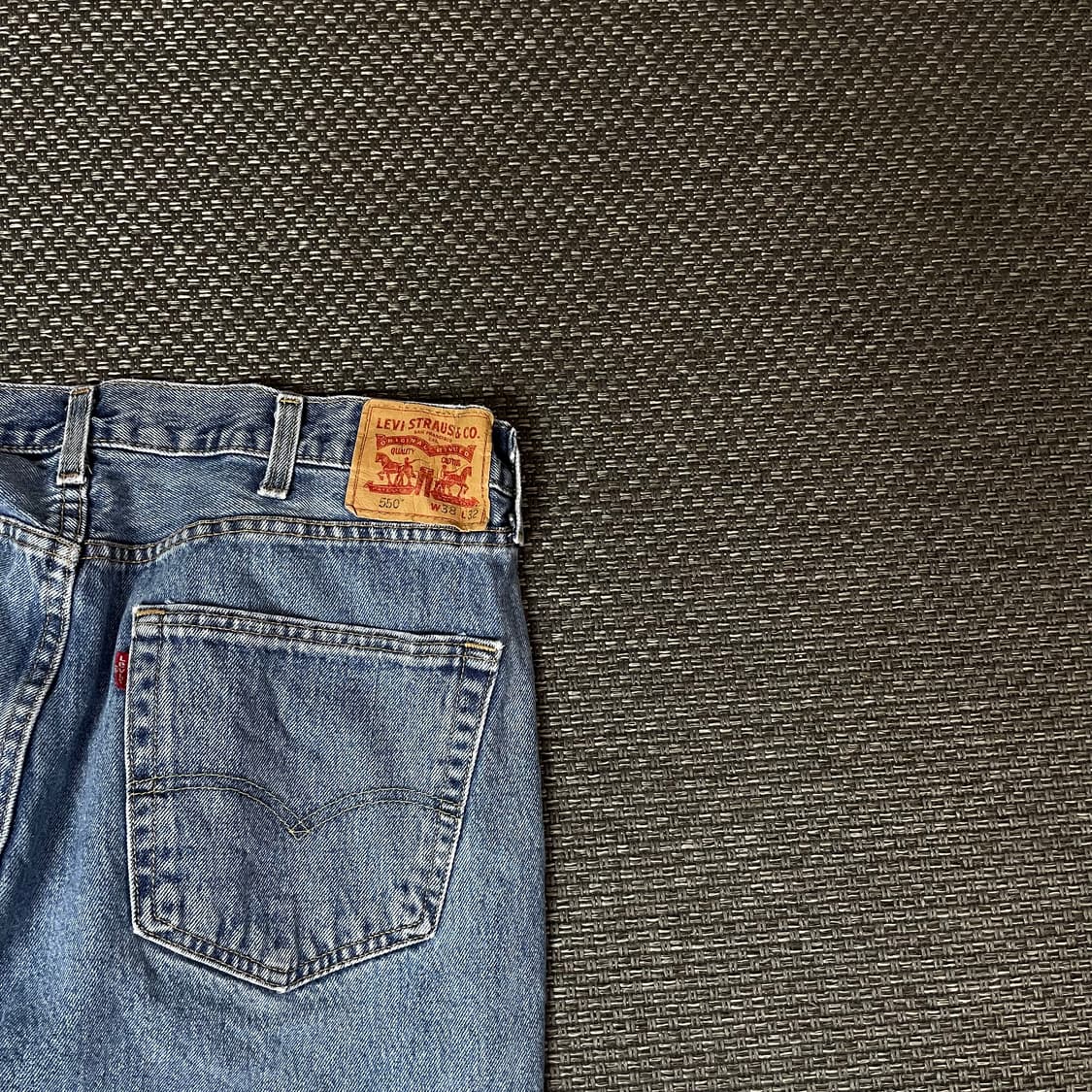 (38) 리바이스 550 38X32 와이드 데님 팬츠 상품이미지6