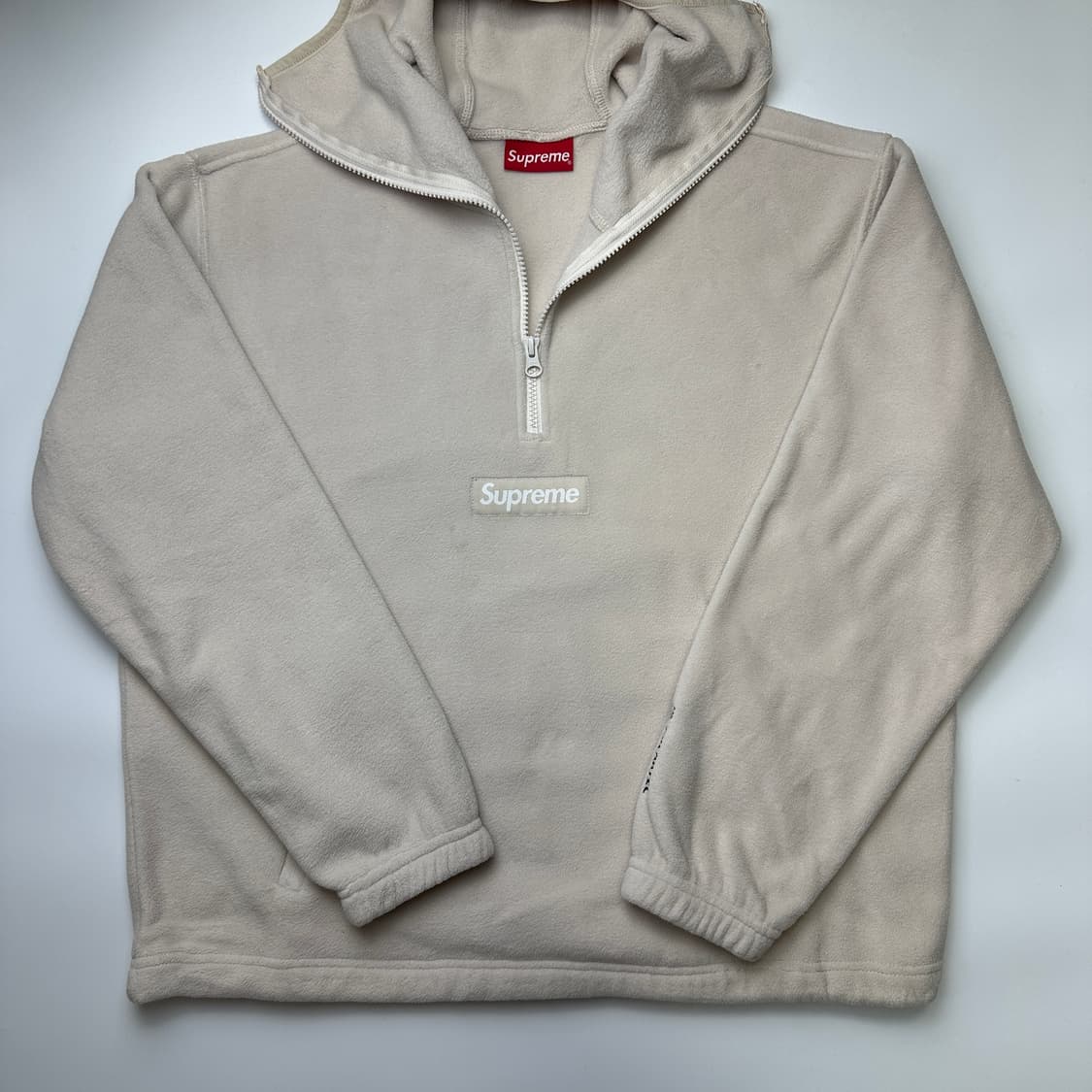 SUPREME 22FW 슈프림 폴라텍 페이스 마스크 하프 집 후드 풀오버 상품이미지1