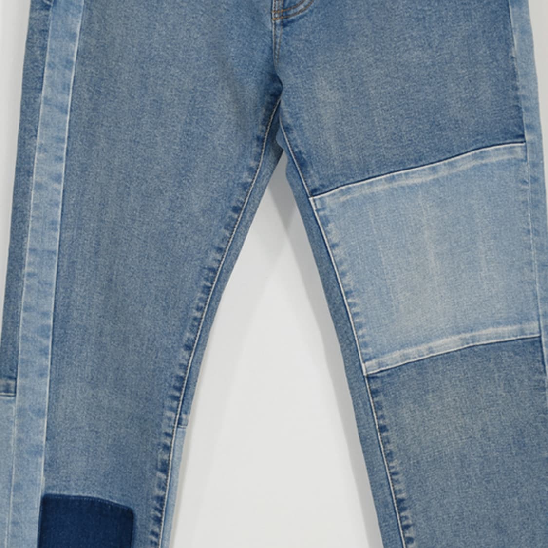 BEAMS 패치워크데님팬츠 상품이미지4