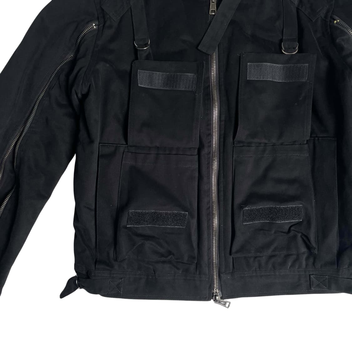 Messagerie 본디지 멀티 지퍼 몰스킨 자켓 (italy)  상품이미지5