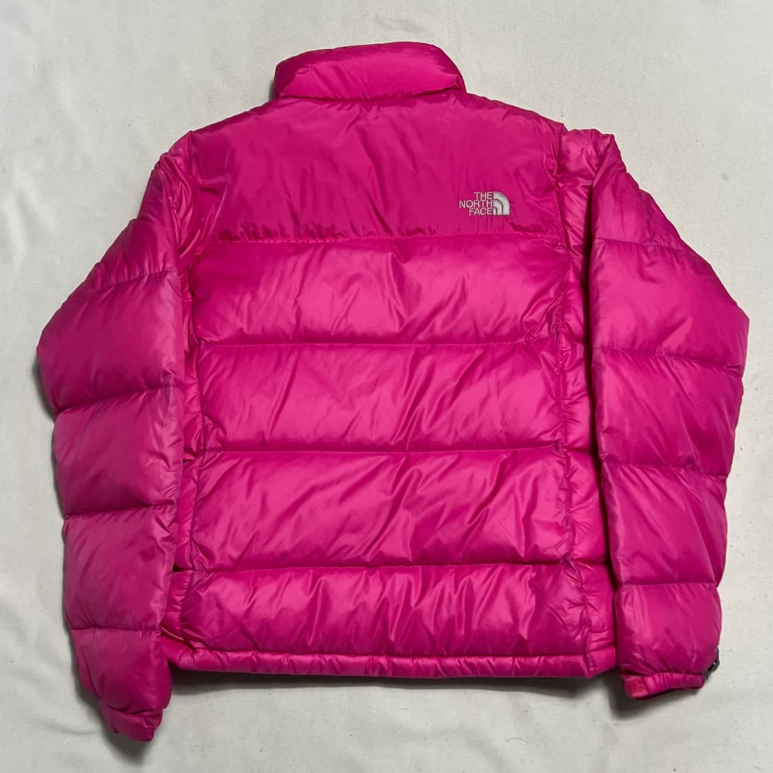 85 노스페이스 여성용 구스다운 핑크 패딩 상품이미지3