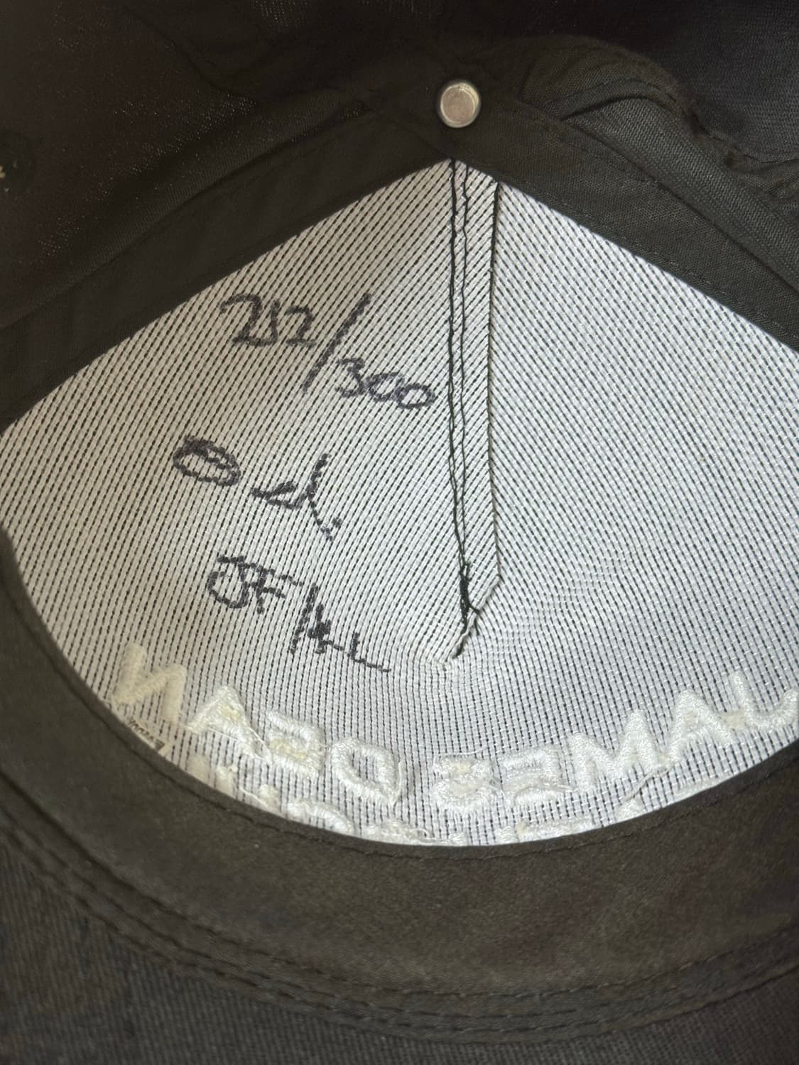 팔리 할리우드 재임스딘 블랙 볼캡 상품이미지3