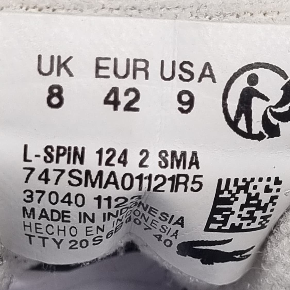 ooo 라코스테 엘스핀 남성운동화 270 상품이미지6