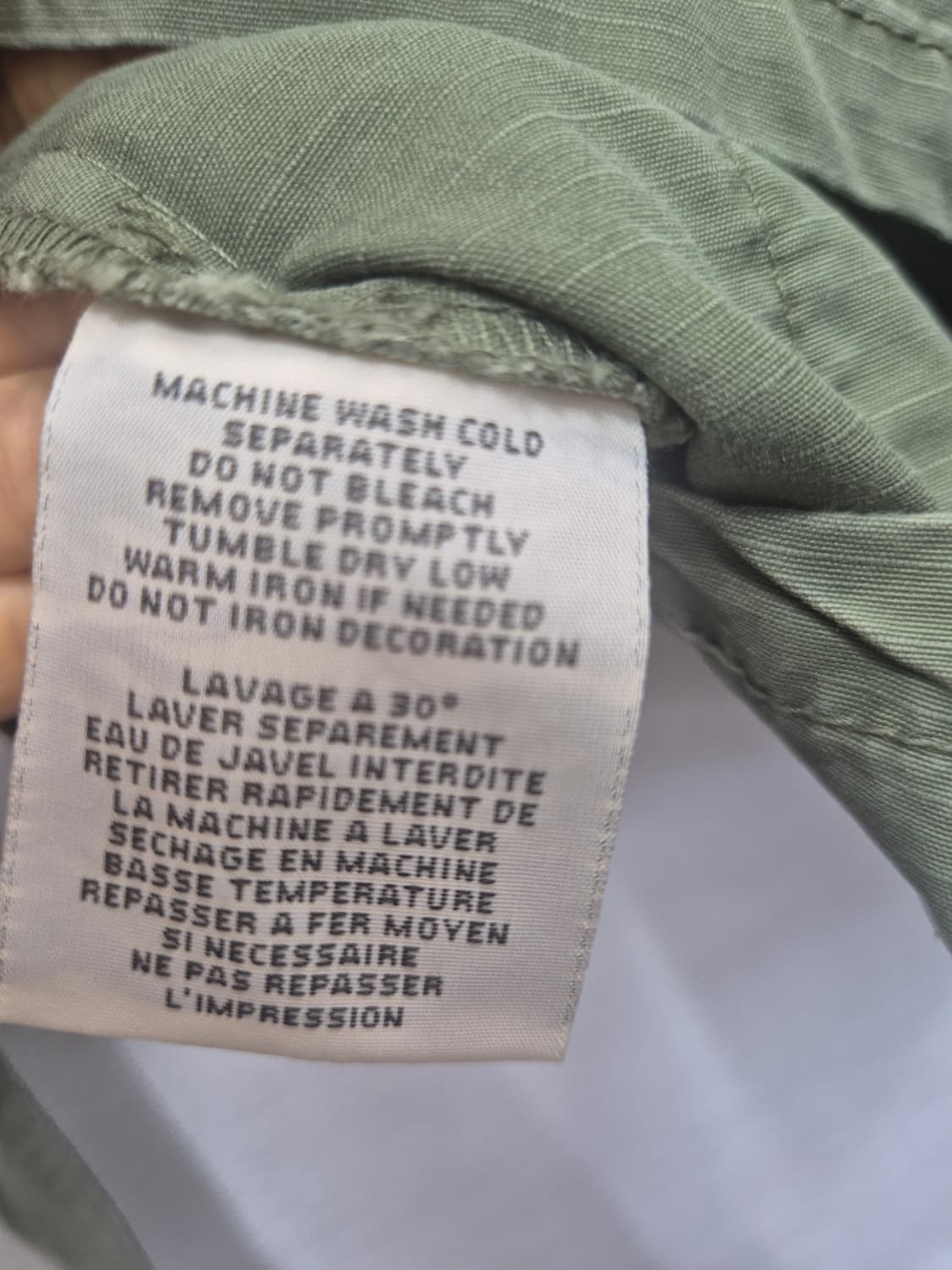 데님앤서플라이 랄프로렌 정글 퍼티그 야상 자켓 / 105(정품) 상품이미지5