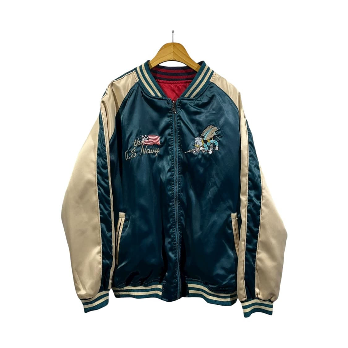 [JPN] 빈티지 오리엔탈 리버시블 스카쟌 상품이미지2