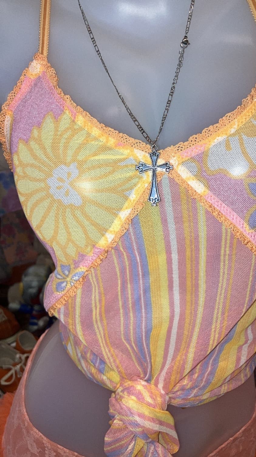 antique the Cross necklace 상품이미지1