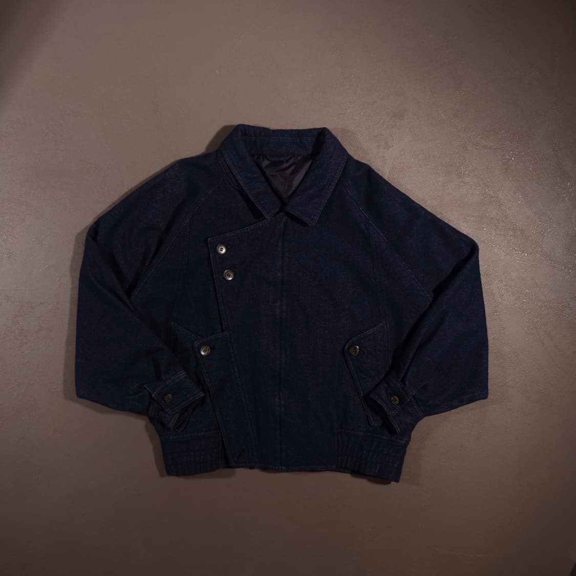 일본빈티지 데님 봄버자켓 상품이미지1