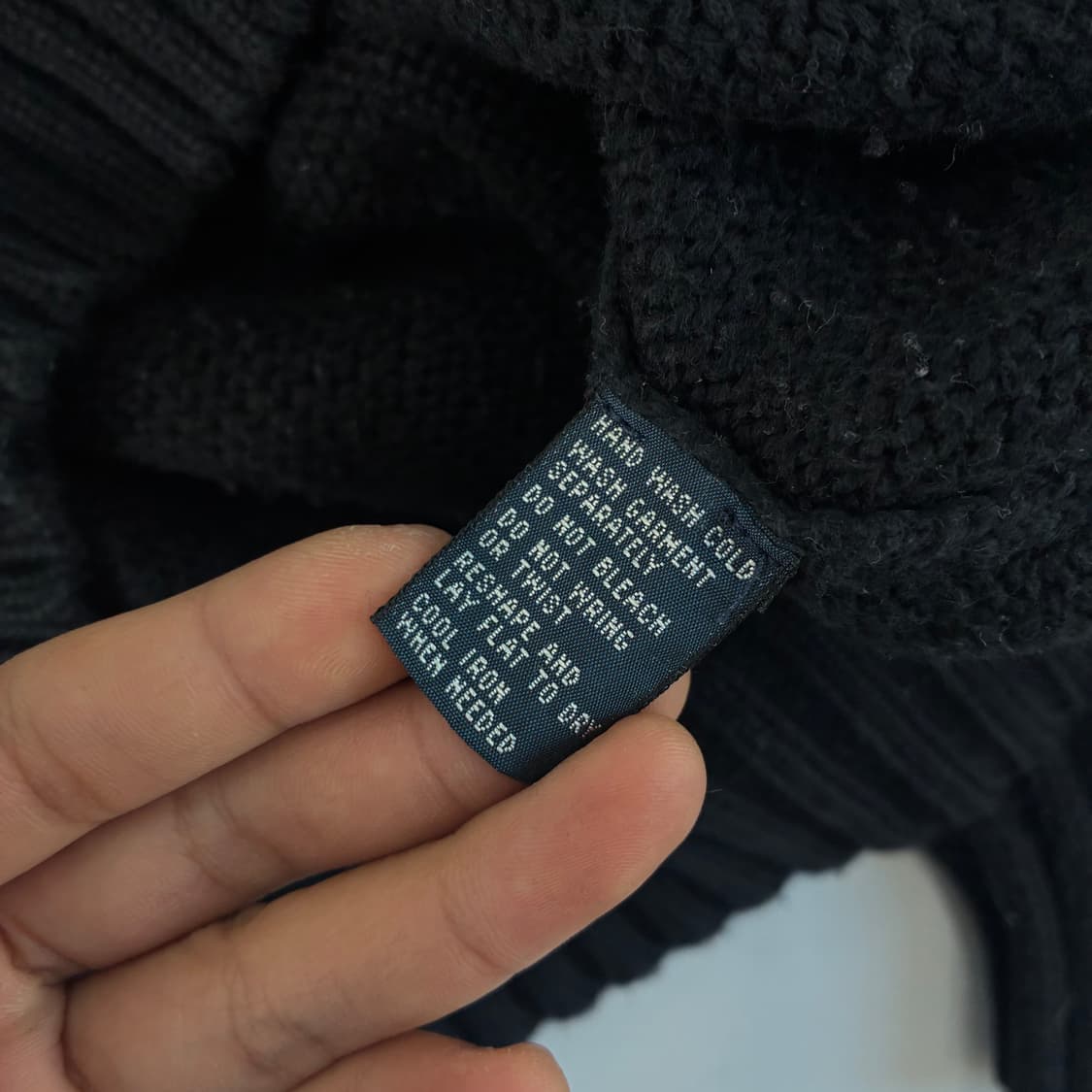 Polo 폴로 랄프로렌 블랙 퍼플 포니 라운드 니트 상품이미지5