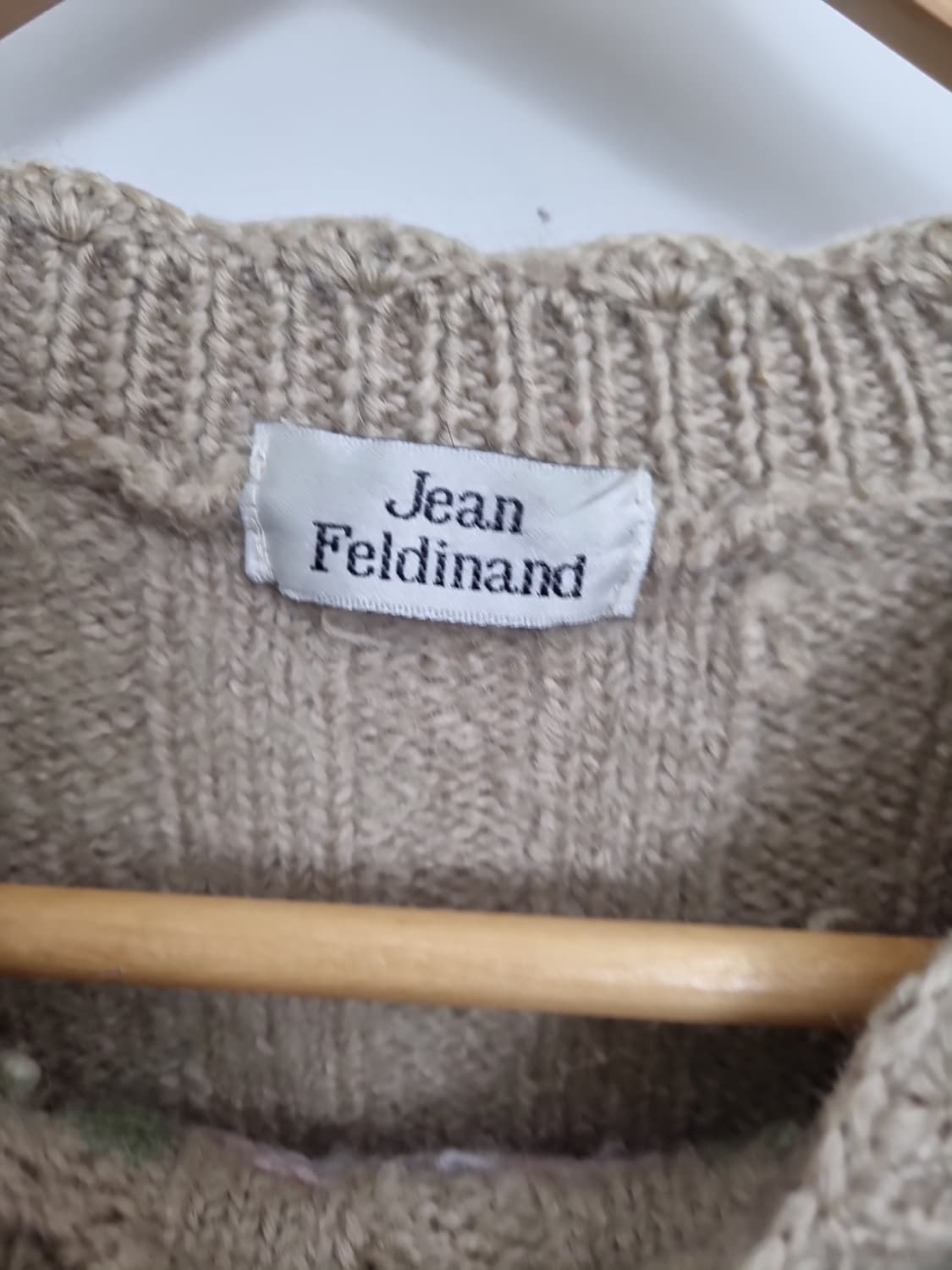 JEAN FELDINAND 빈티지 폼폼 니트 상품이미지6