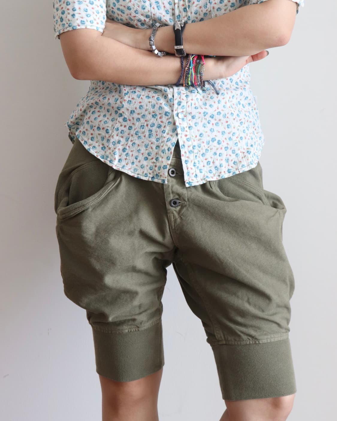 [Kapital] Olive Sarouel Capri Pants 상품이미지7