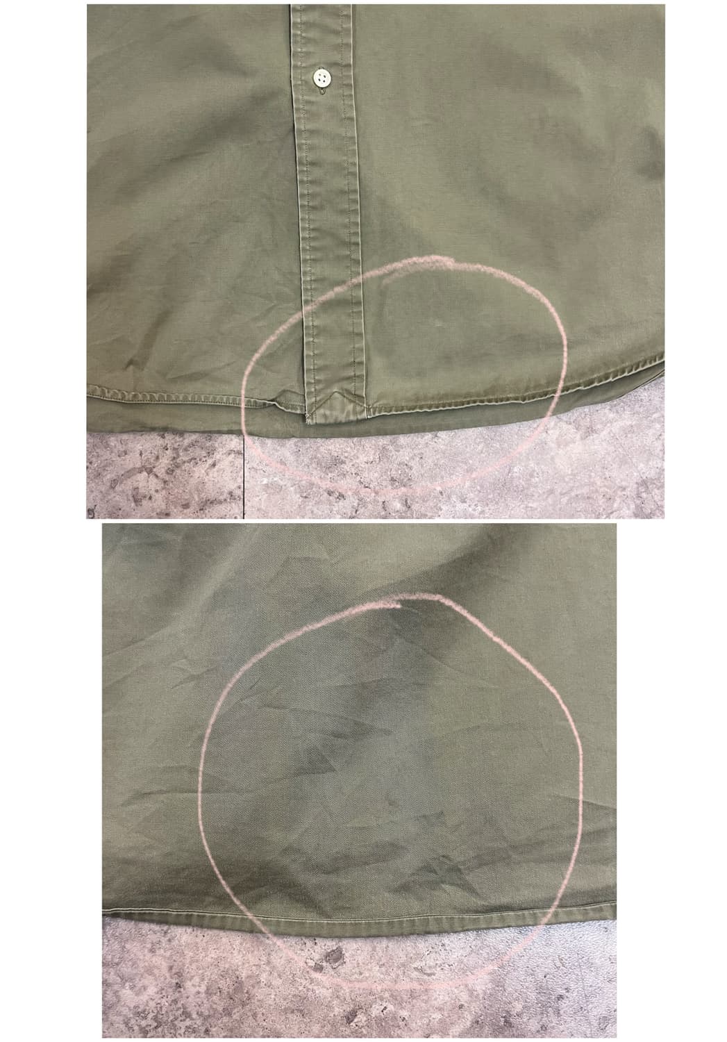 폴로 랄프로렌 셔츠 카키 M #csz4168 상품이미지10