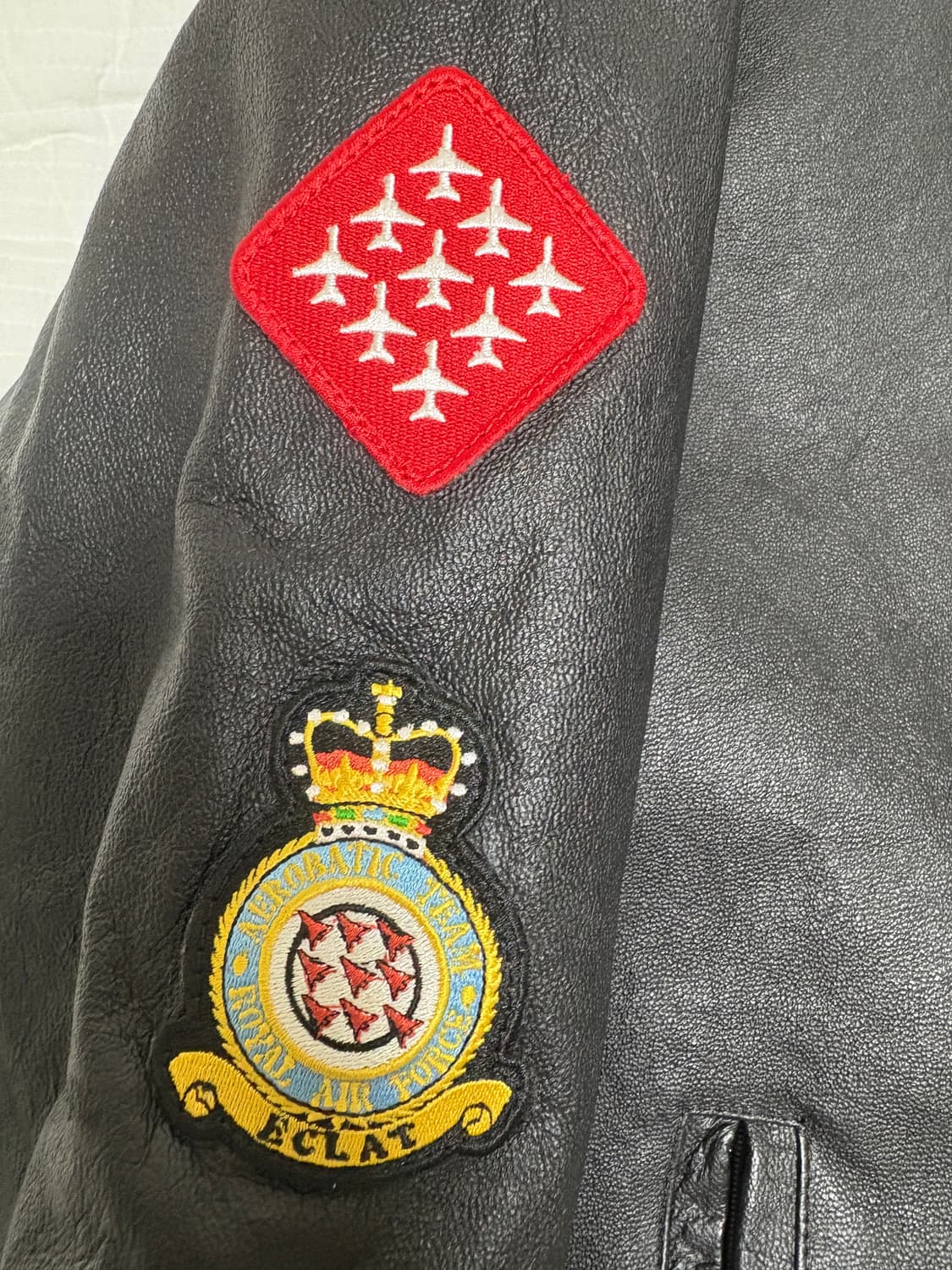 영국 공군 파일럿 레더 자켓(기념품, 복각) 상품이미지4