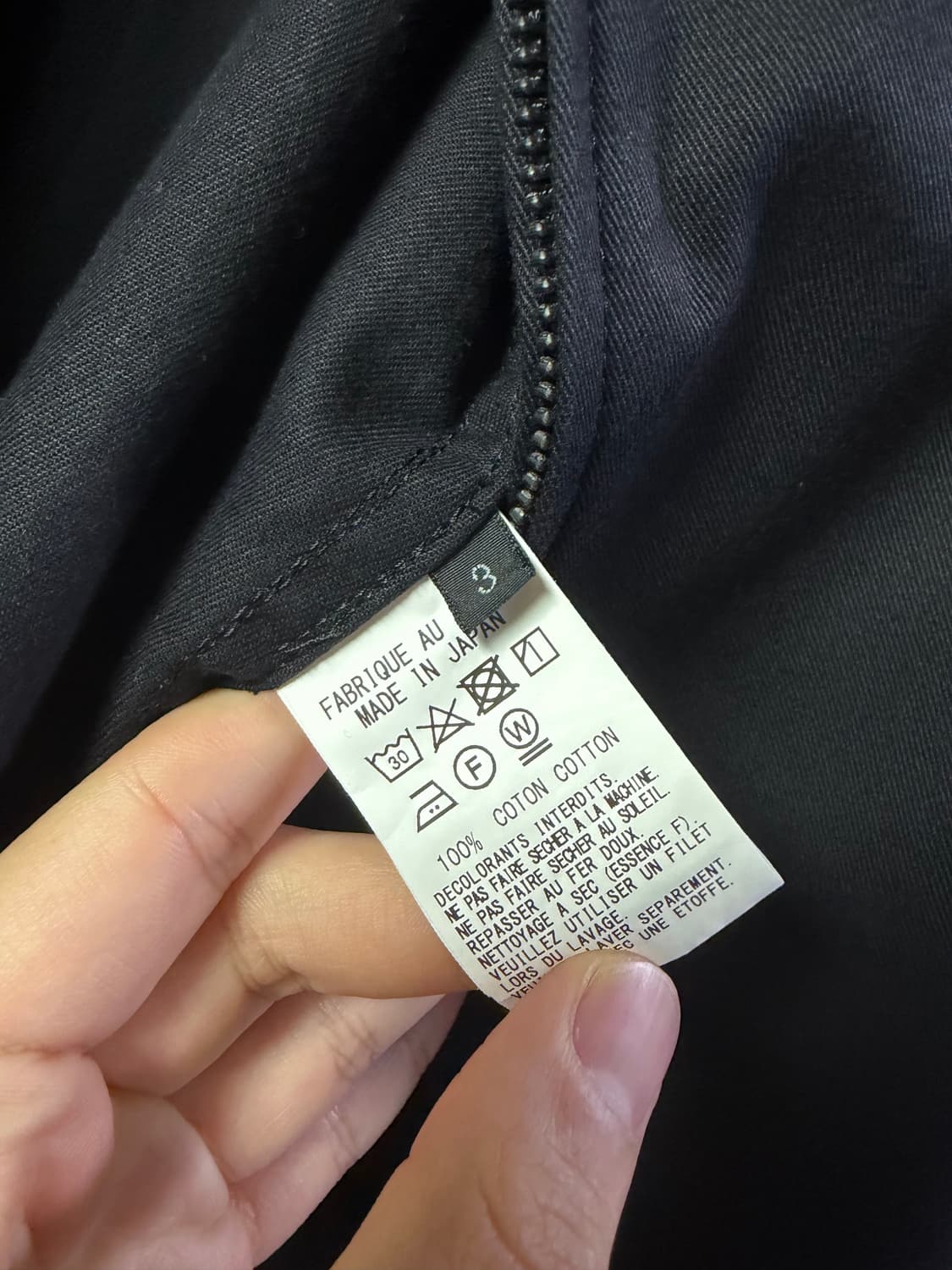 요지야마모토 스윙탑 자켓 상품이미지6