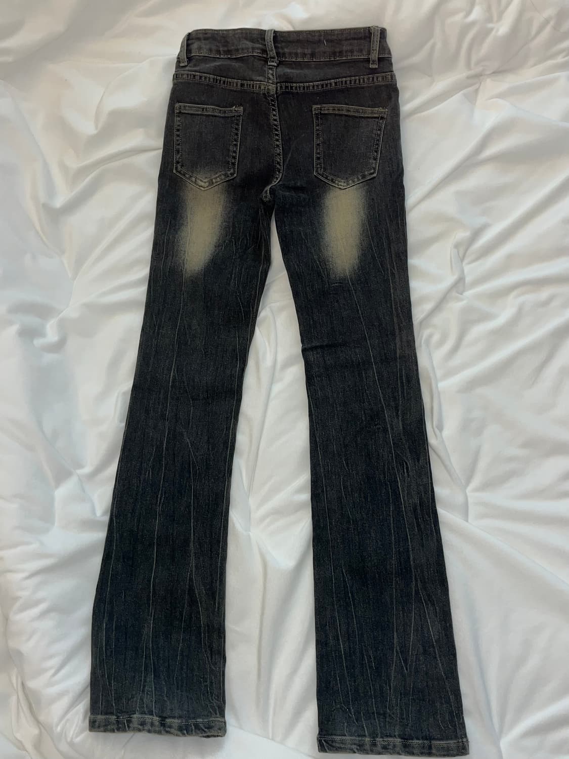 (쿨거2)부츠컷 워싱 데님 상품이미지4