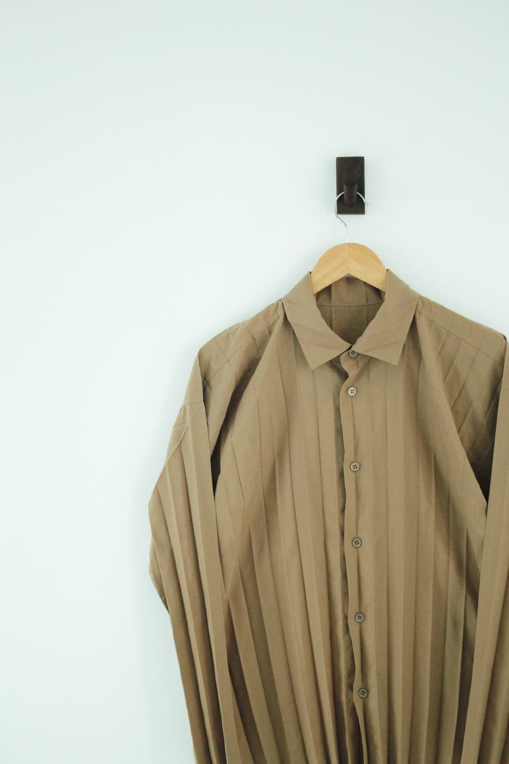 Homme Plisse Beige Shirt 상품이미지5