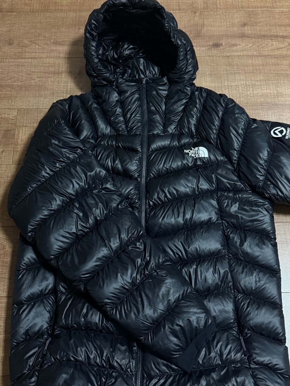 노스페이스 써밋 마테호른 RDS 다운 자켓 리얼 블랙 상품이미지3