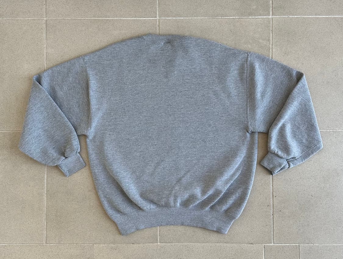 90s 빈티지 러셀 스웻셔츠 그레이 XL USA 상품이미지2