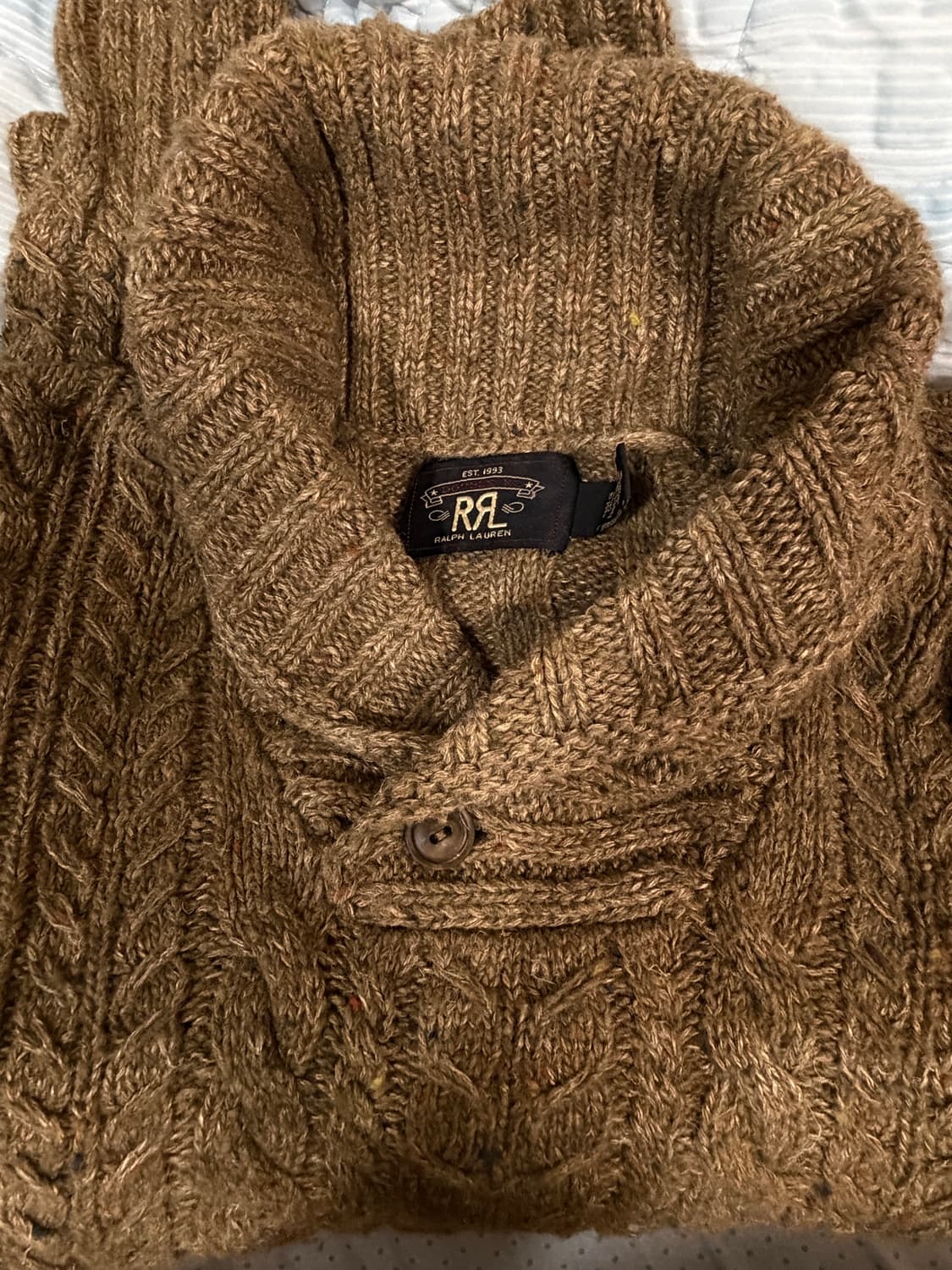 rrl 숄카라 니트 상품이미지1