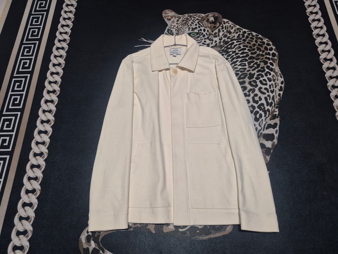 코스 COS 릴렉스드 미니멀 워크 자켓 M 크림 상품이미지1