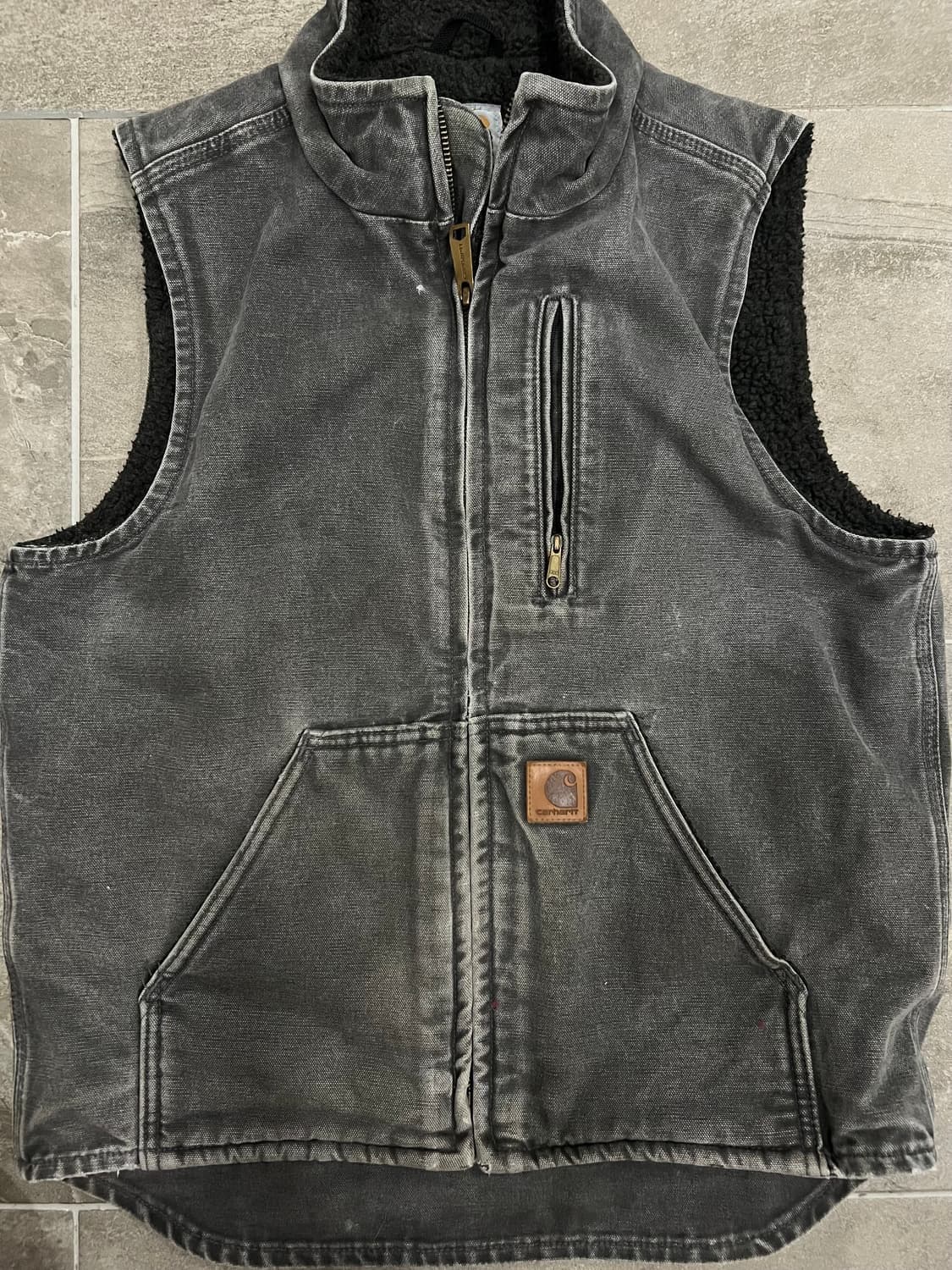 Carhartt 칼하트 셰르파 베스트 V33 size S 상품이미지3