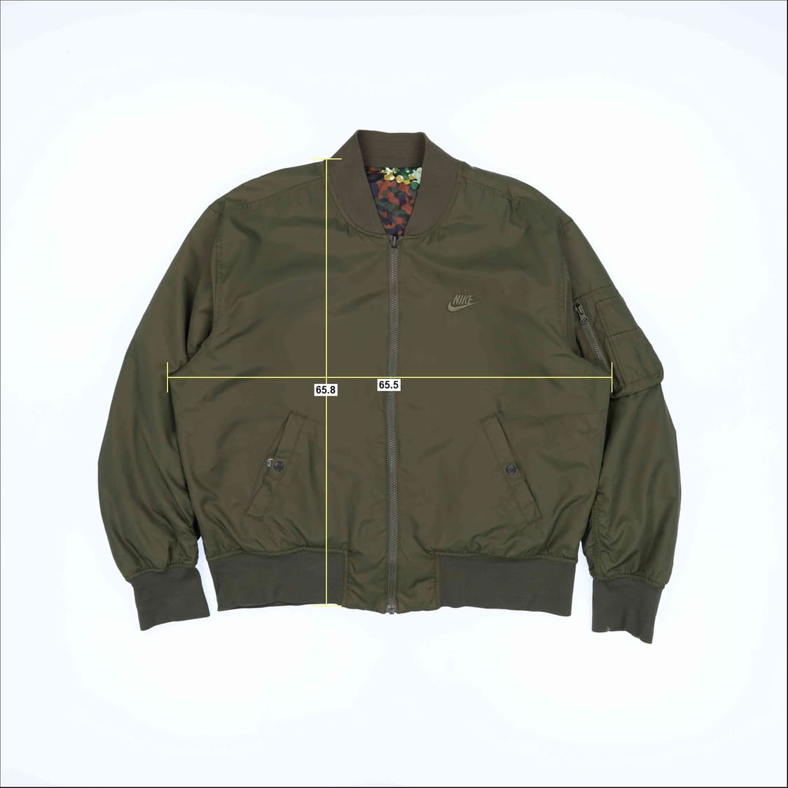 [105] 나이키 밀리터리 리버시블 MA-1 항공 점퍼 자켓 N6863 상품이미지10