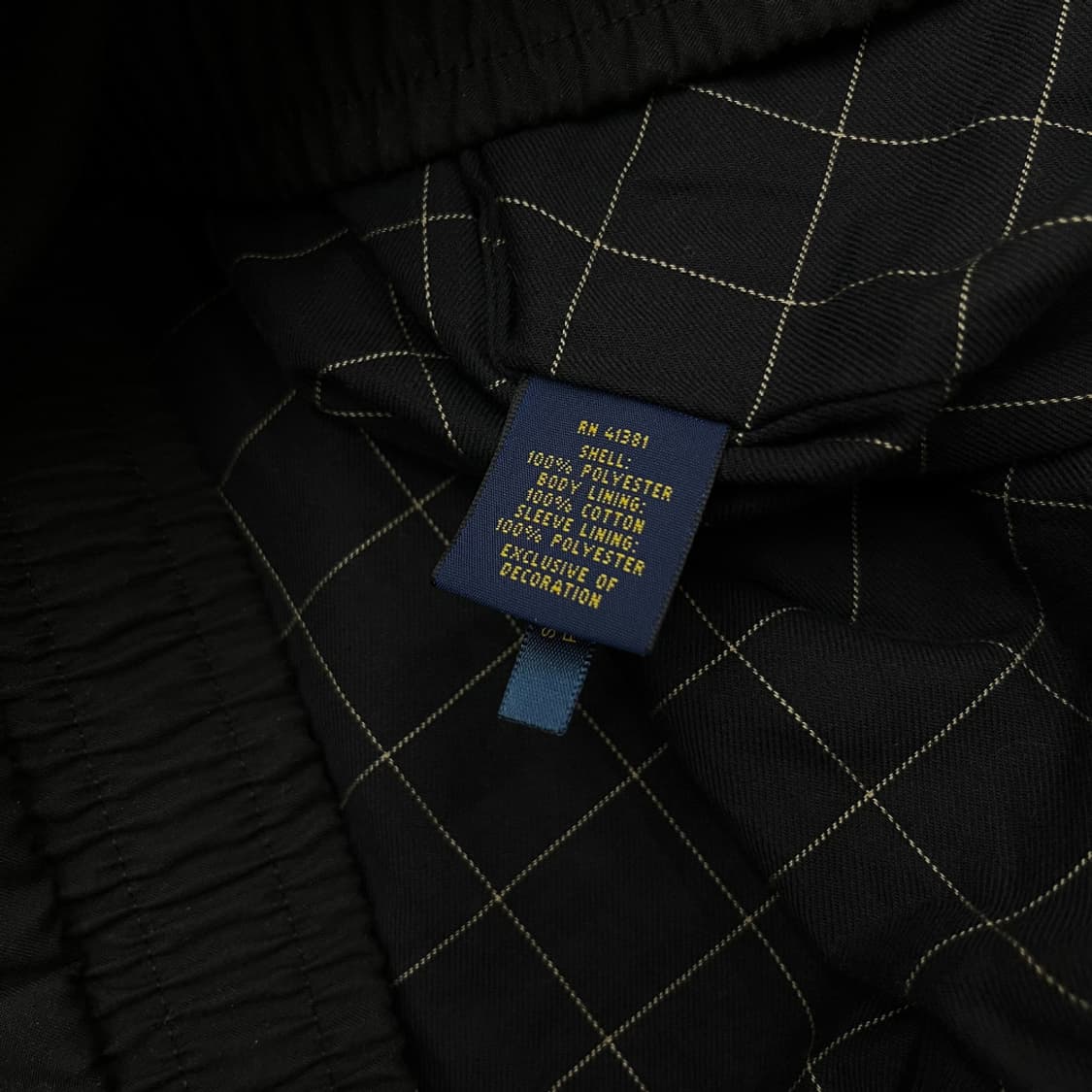 폴로 랄프로렌 베이지포니 차콜 카라 자켓 M 상품이미지4