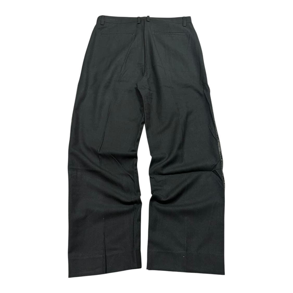 ✨ (바배) ADD 에드 블랙 사이드 패턴 와이드 슬랙스  상품이미지2