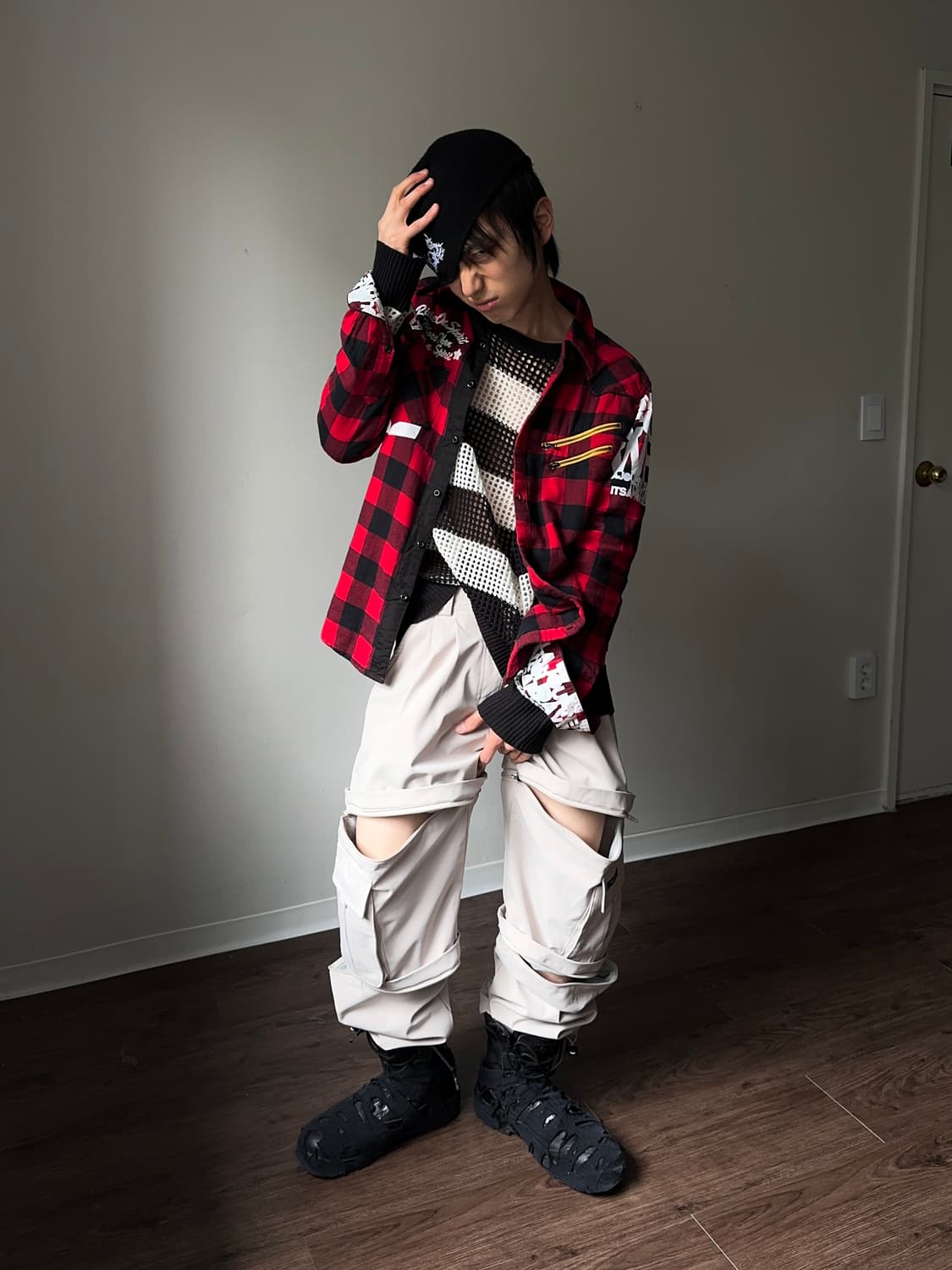 Badblood 3 in 1 지퍼 디태처블 카고 팬츠 상품이미지2