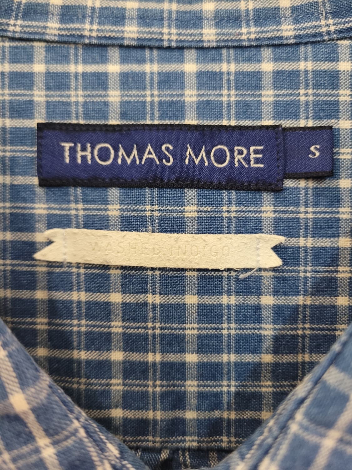 토마스모어 인디고 일리안 셔츠 오버핏 S사이즈 상품이미지4