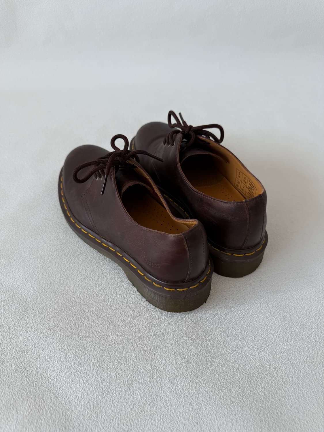 [EU38]닥터마틴(Dr.Marten) 3홀 레더 브라운 상품이미지5
