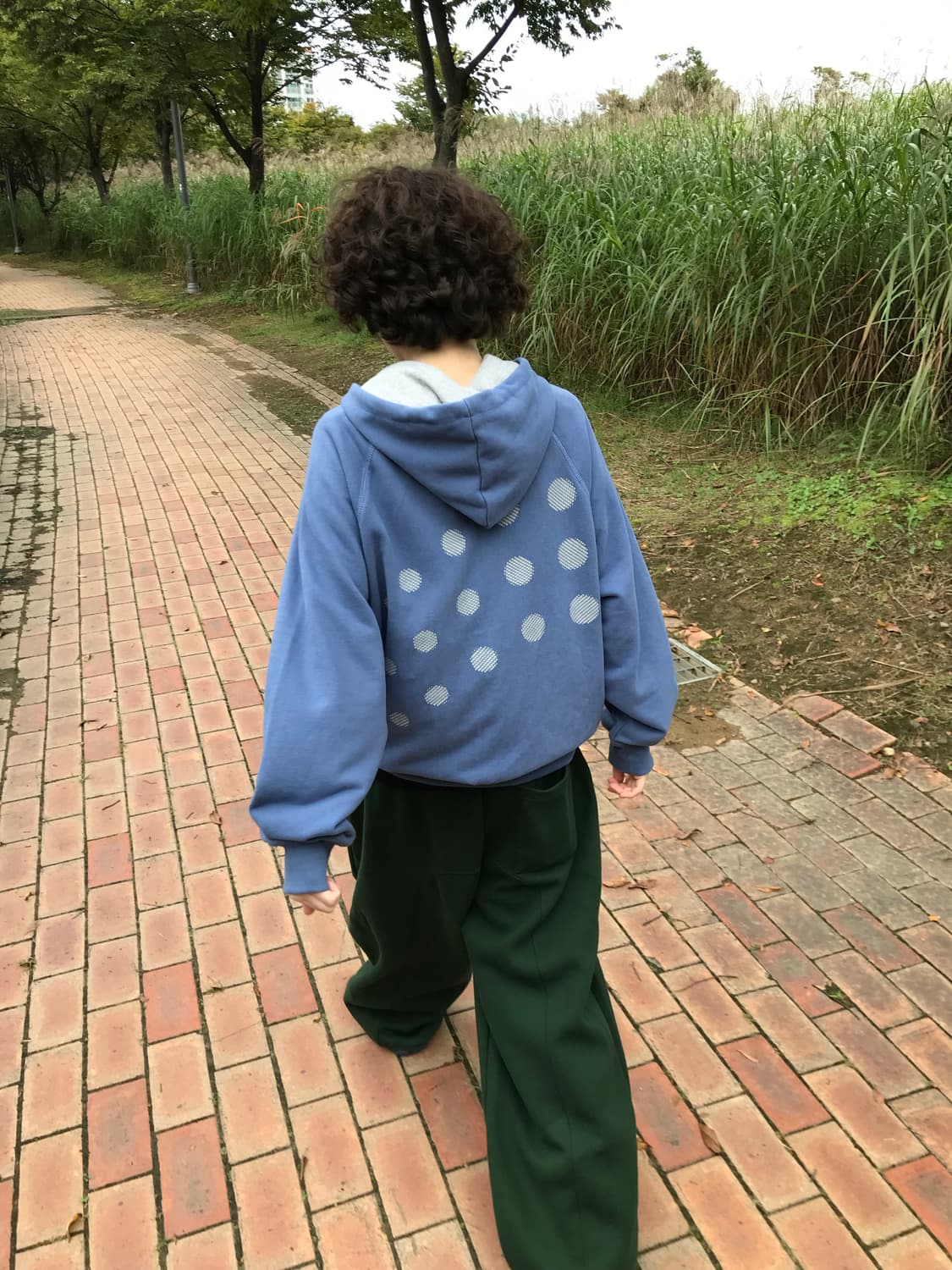 초록 스웻팬츠 상품이미지1