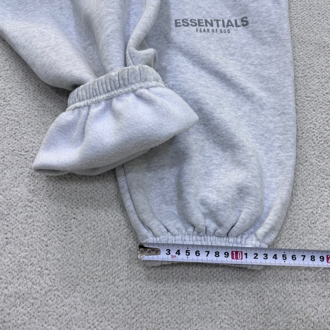 실측확인 피어오브갓 에센셜 플리스 스웻 팬츠 0429E 상품이미지7