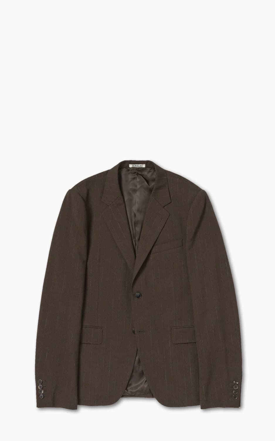 오라리 23ss 하드트위스트 파나마울 스트라이프 자켓 상품이미지1