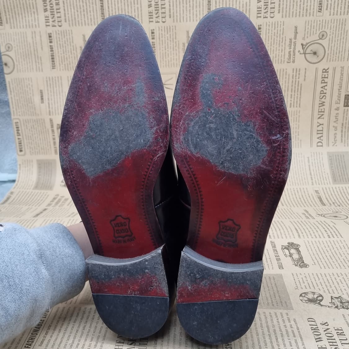 다니엘옴므 남성정장구두 실사이즈255 상품이미지3