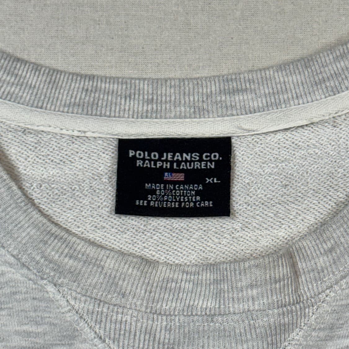 XL) 폴로 랄프로렌 진스 그레이 맨투맨 상품이미지7